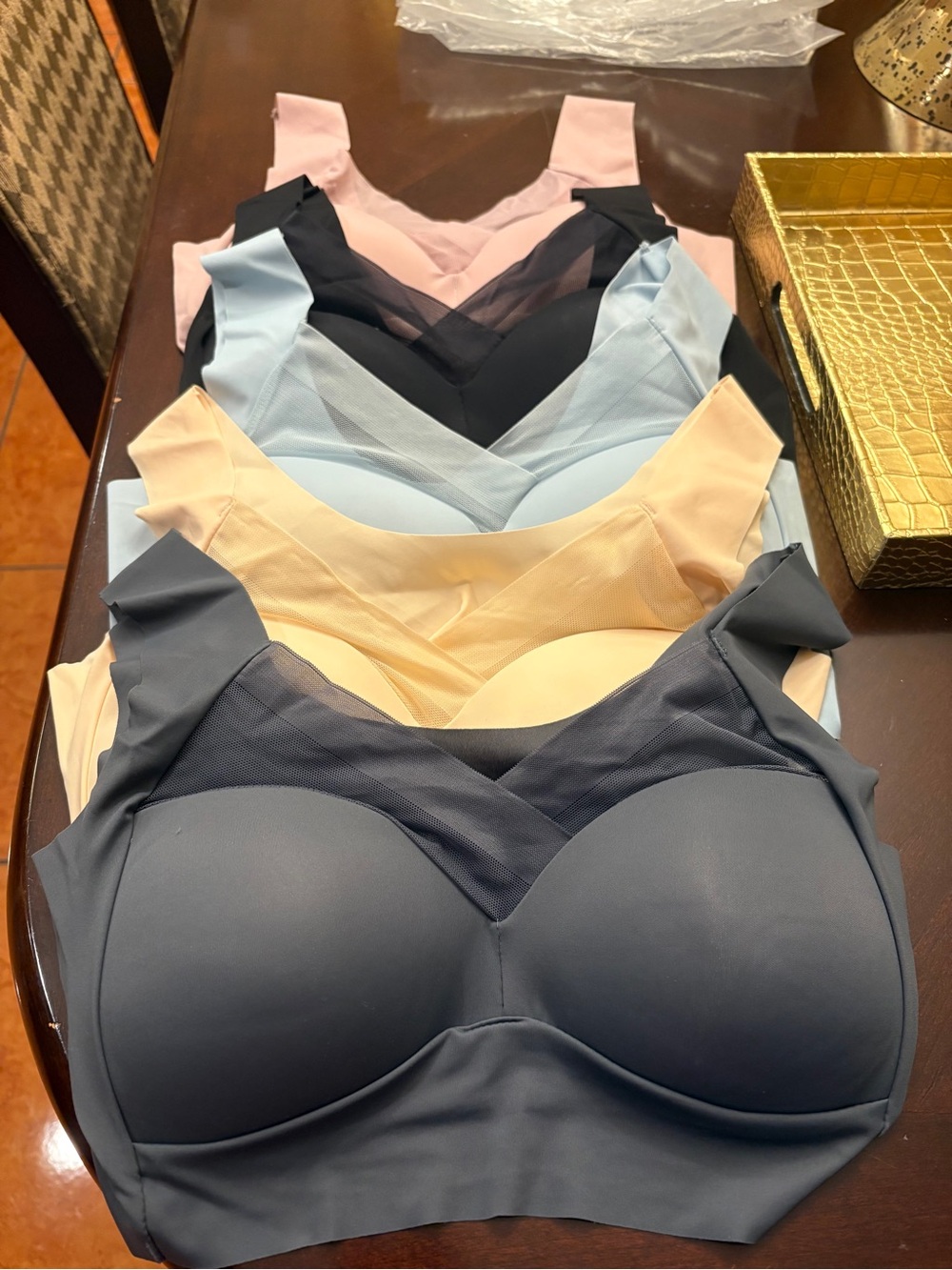 Set 5 soft bras comfortable